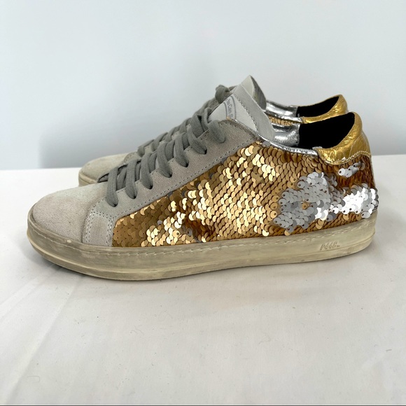 P448 Shoes - P448 You Can Surf Later Reversible Sequin Designer Celebrity Sneakers Rare